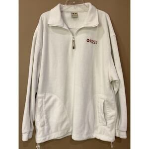 Vintage SouthPole jacket Mens Thick Fleece Retro 1/4 Zip Jacket XXL 2XL